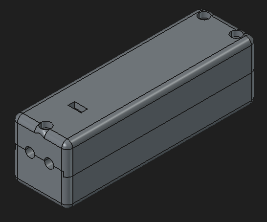 A 3D model of the case