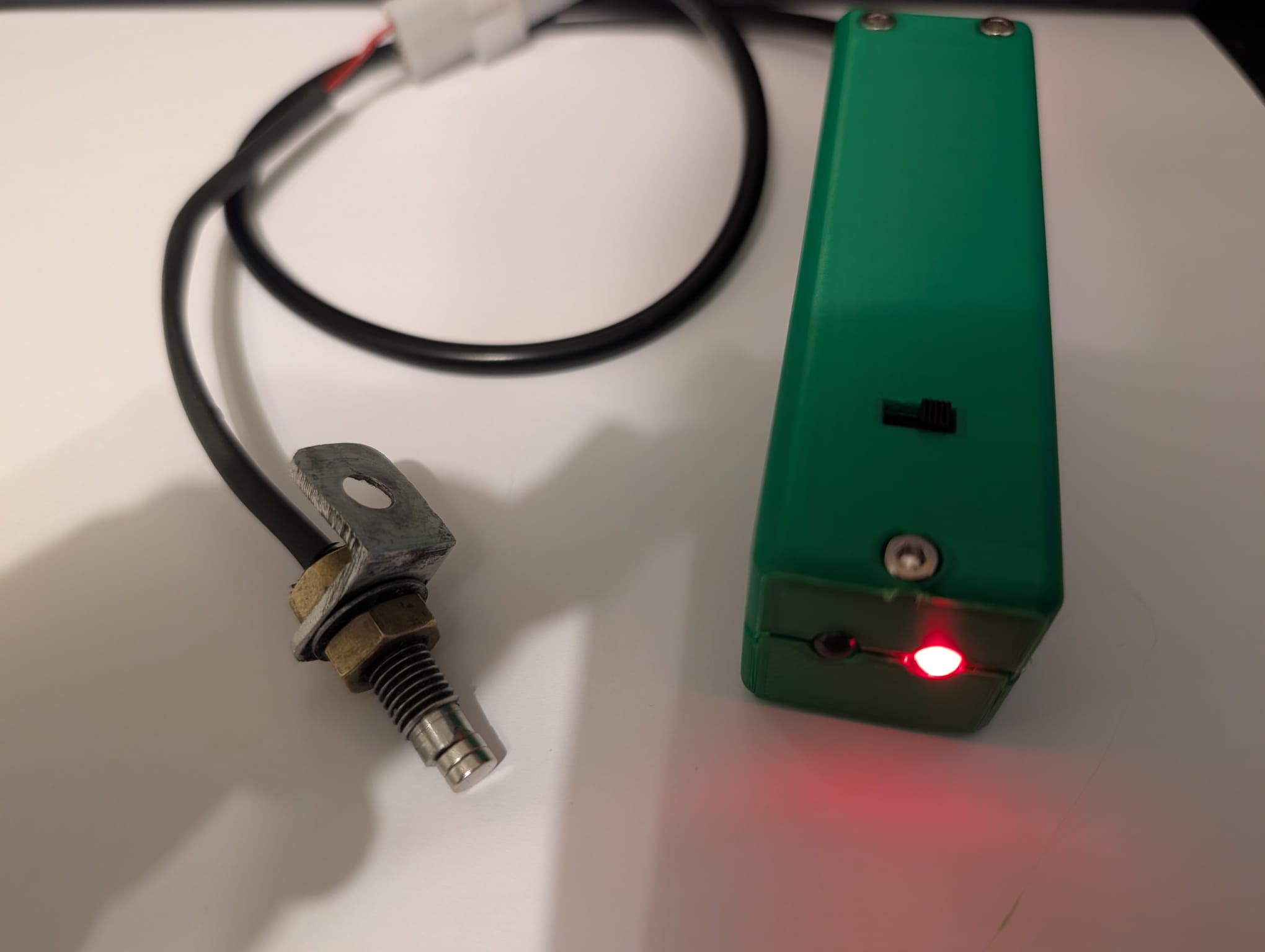 The finished tester
